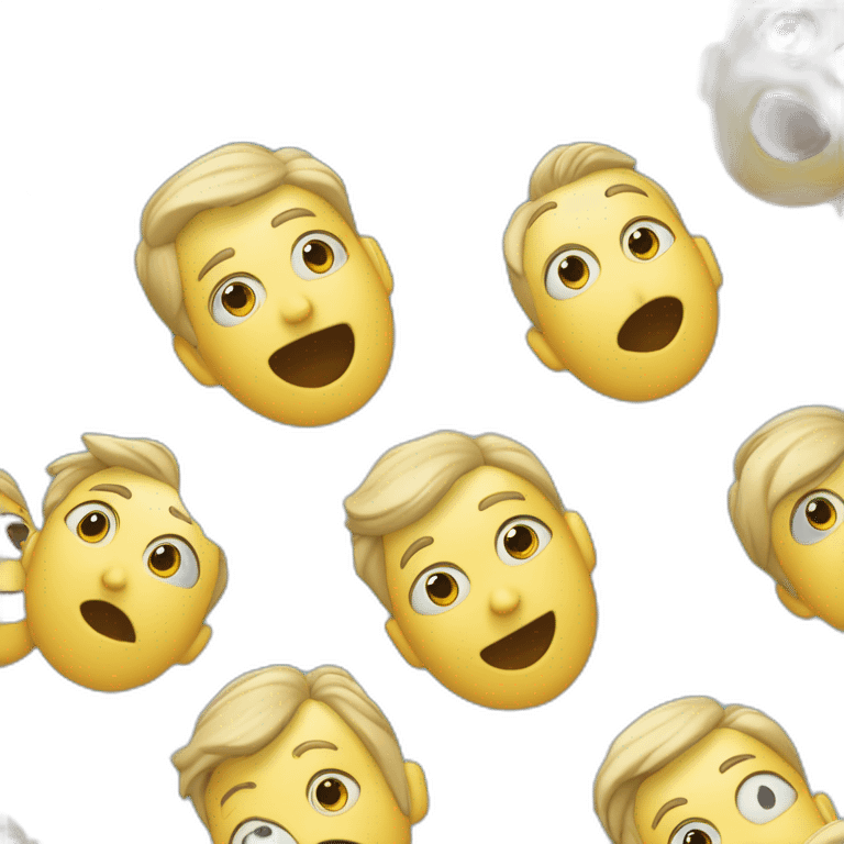 Main vers le ciel avec 3 doigts vers le haut et le pouce et l’auriculaire se rejoignent emoji