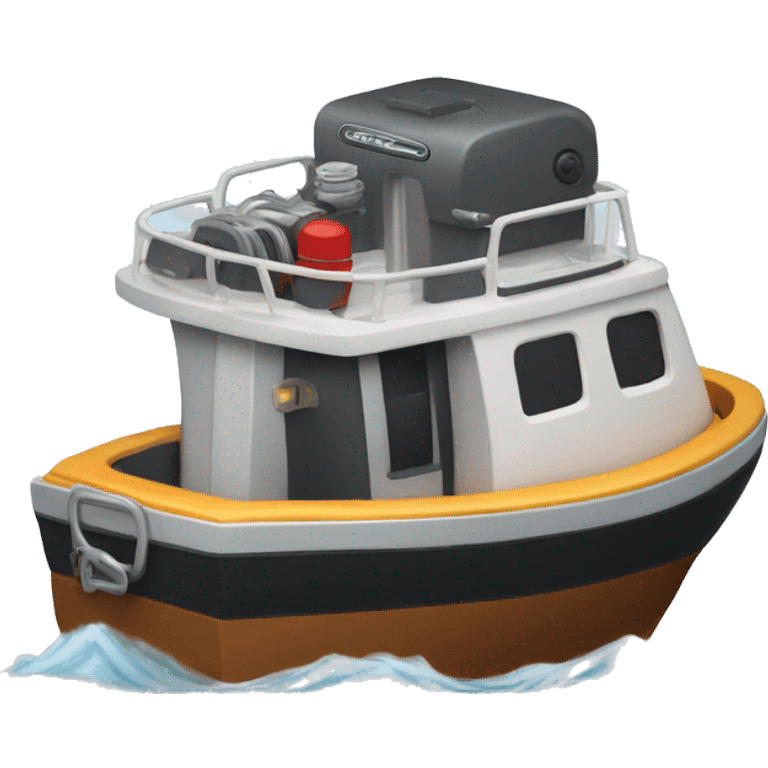 Offboard personal boat engine emoji