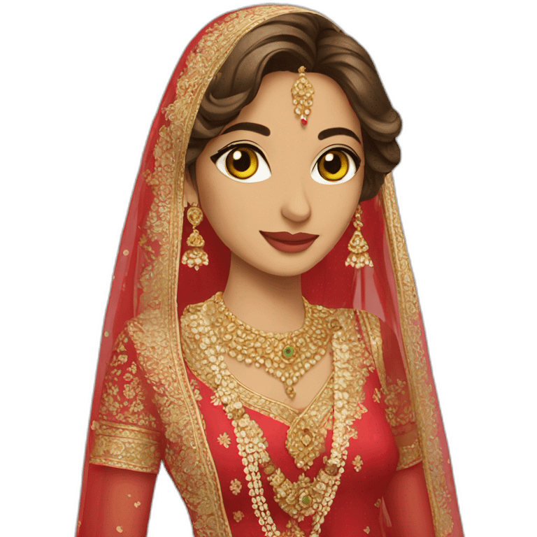 Pakistani bride emoji