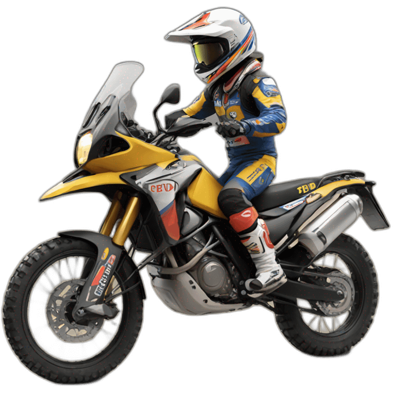 dakar rider emoji