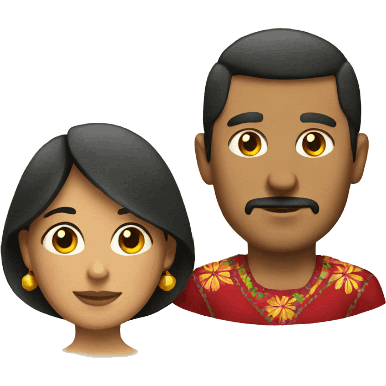 mexican guy and mexican wife emoji