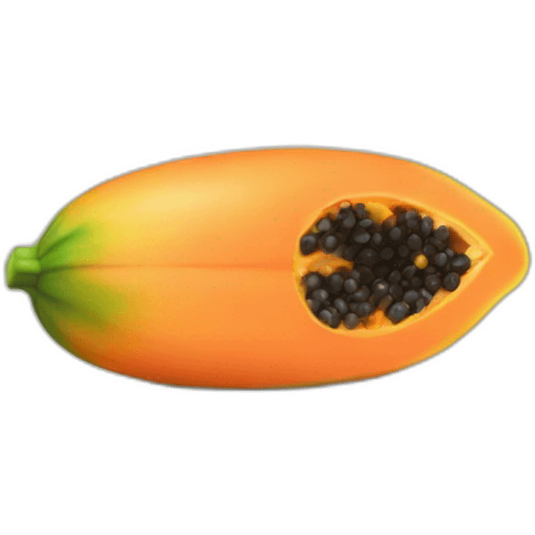 papaya emoji