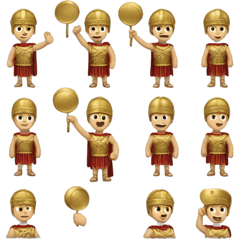 Roman legion salute emoji