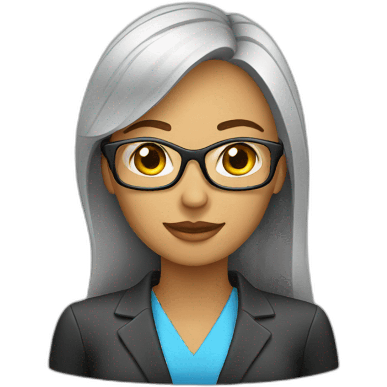 woman business analyst emoji