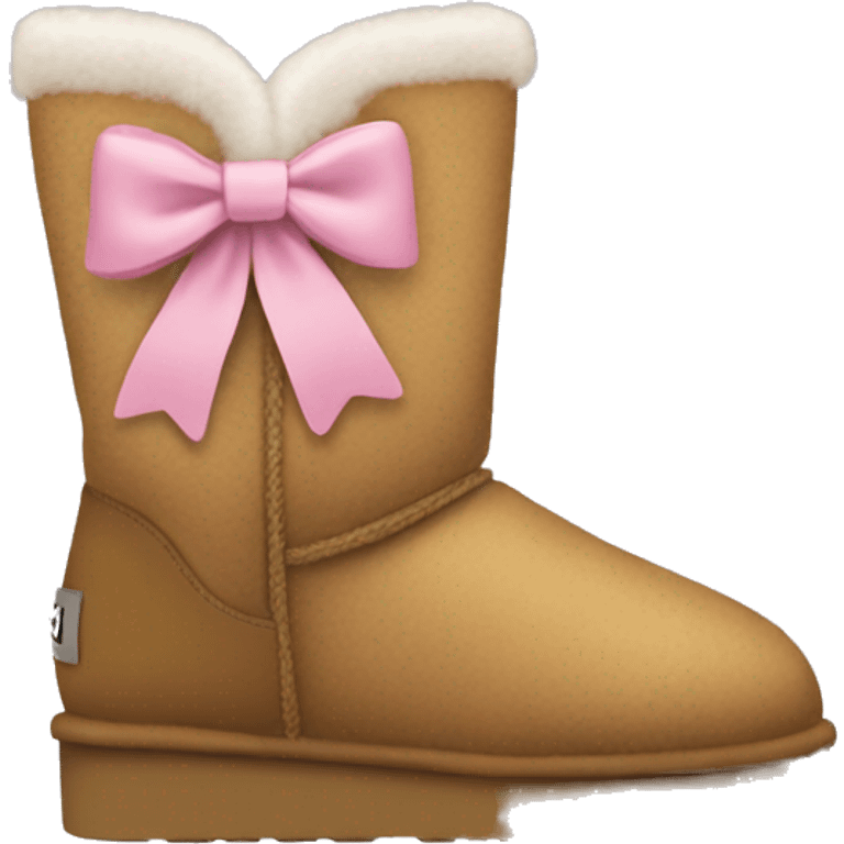 Uggs with bows emoji