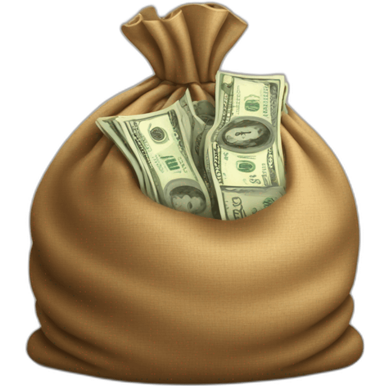 bag of money emoji