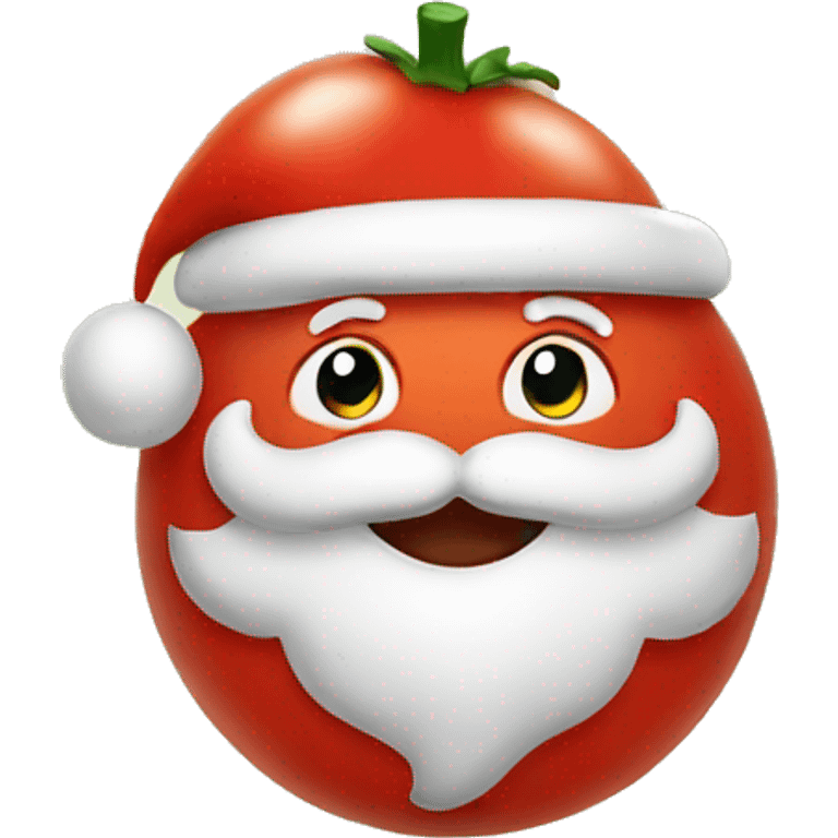 sweet tomato santa emoji