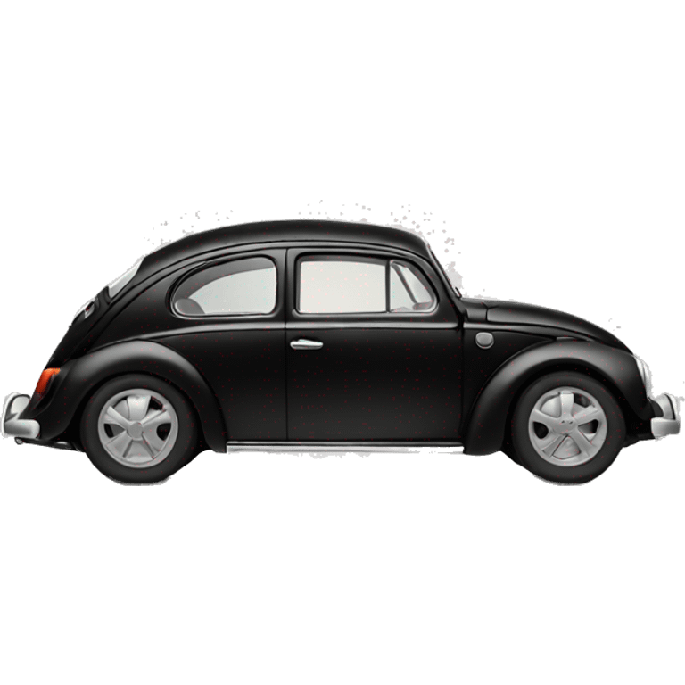 Fusca de frente black emoji