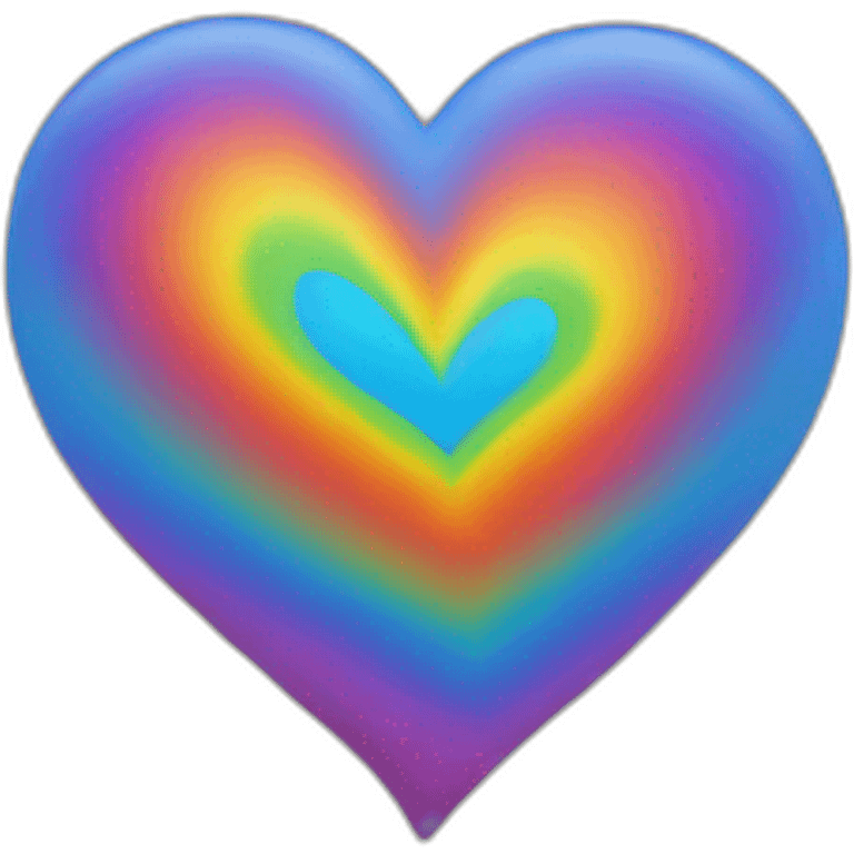 rainbow heart emoji