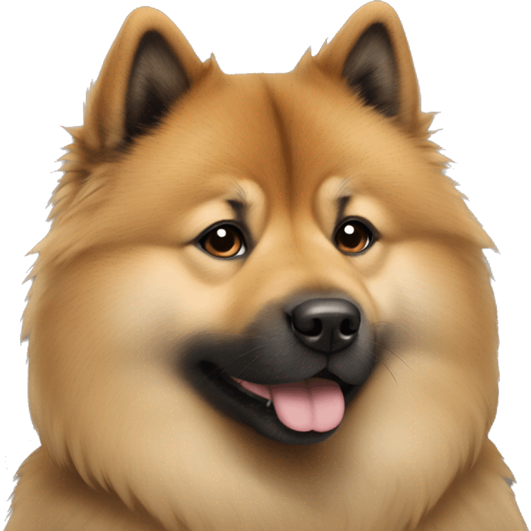 Eurasier dog  emoji