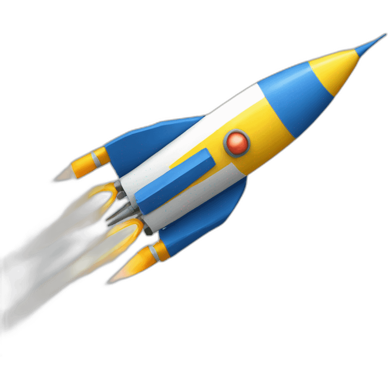 Swedish rocket emoji