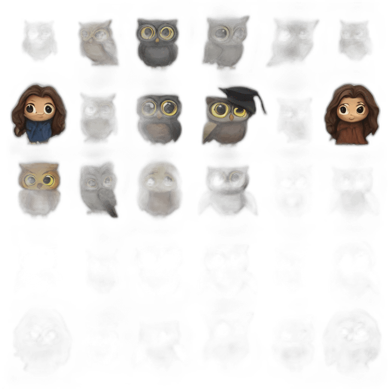 Harry Potter and owl emoji