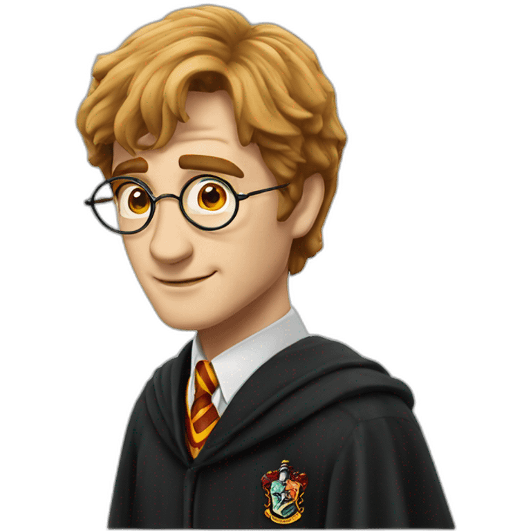 Harry Potter from the Harry Potter movies emoji