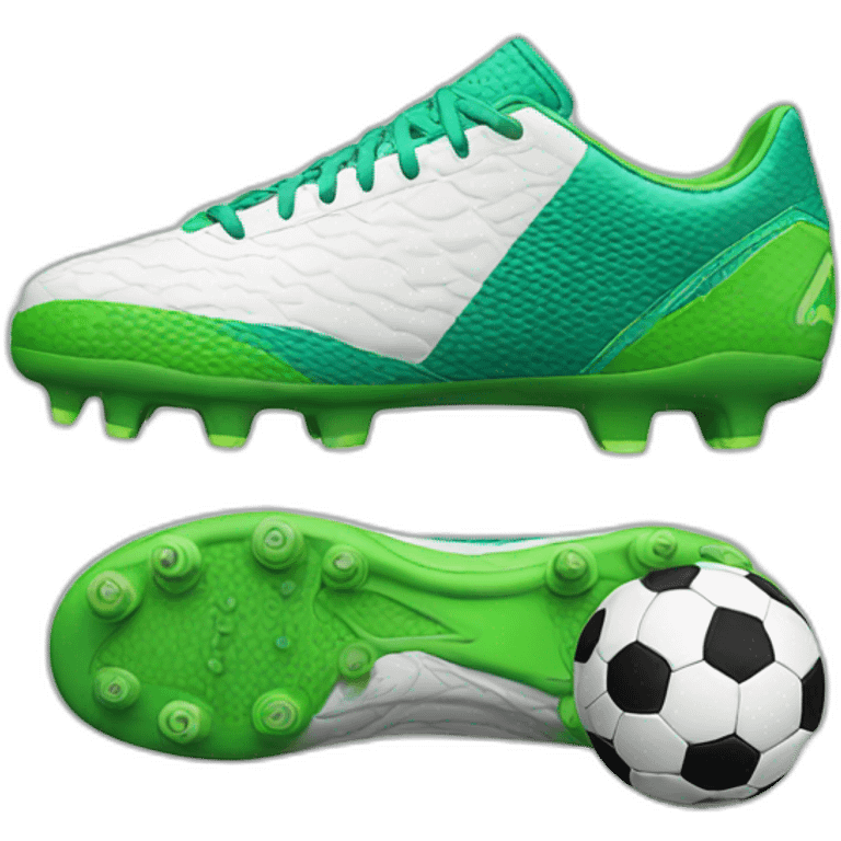 soccer shoe emoji