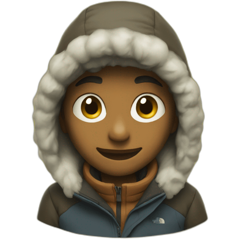 The north face emoji