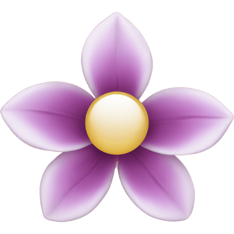 Yoga flower emoji