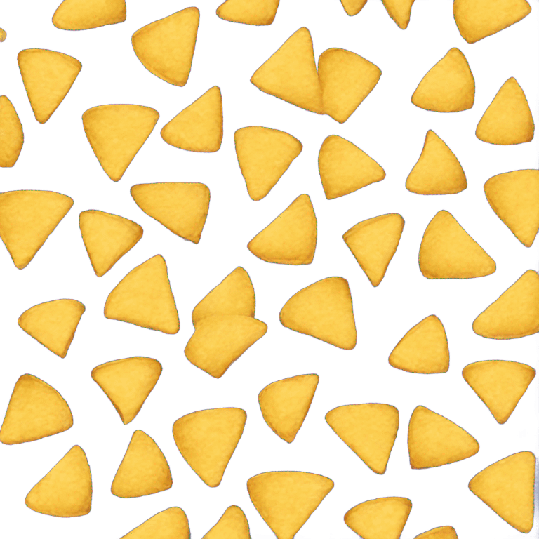 Tortilla chips emoji