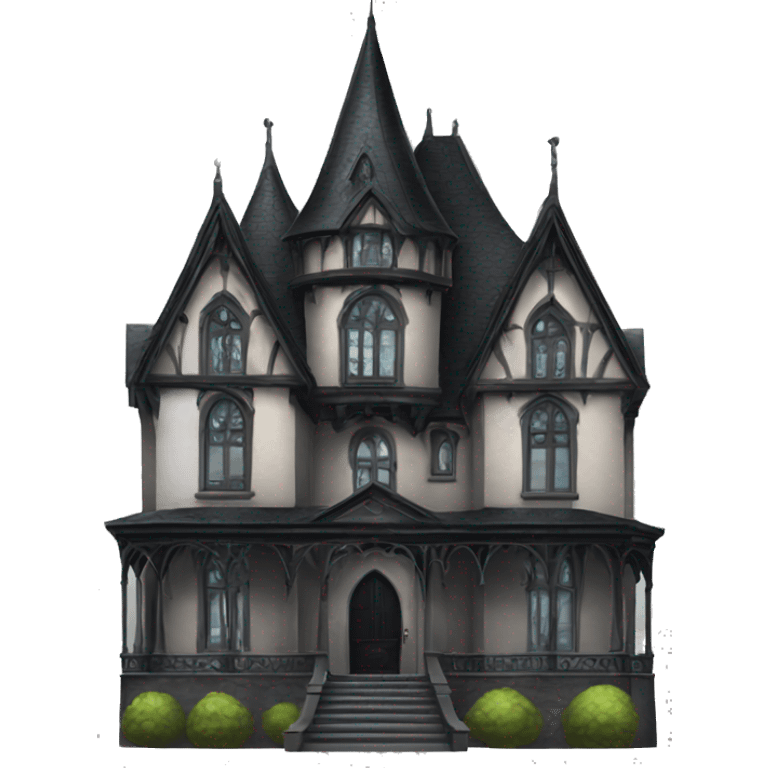 Gothic mansion emoji