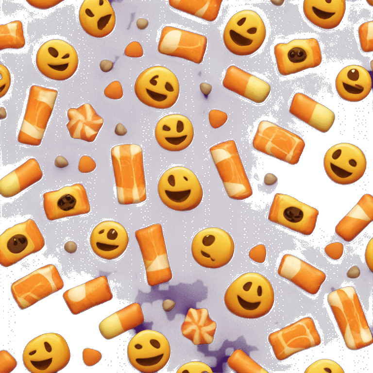 Halloween candy emoji