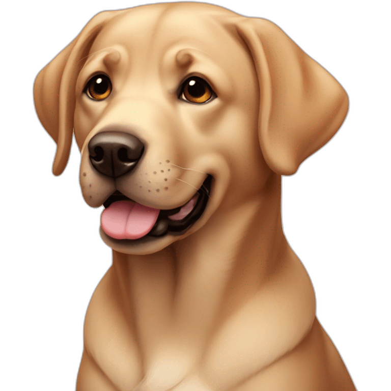 cachorro labrador emoji