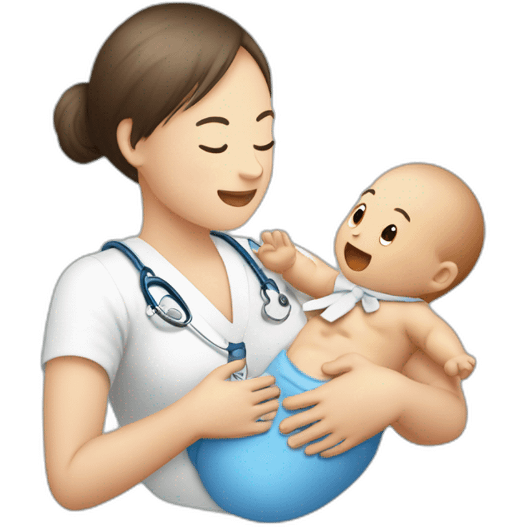 porte-bébé physiologique emoji