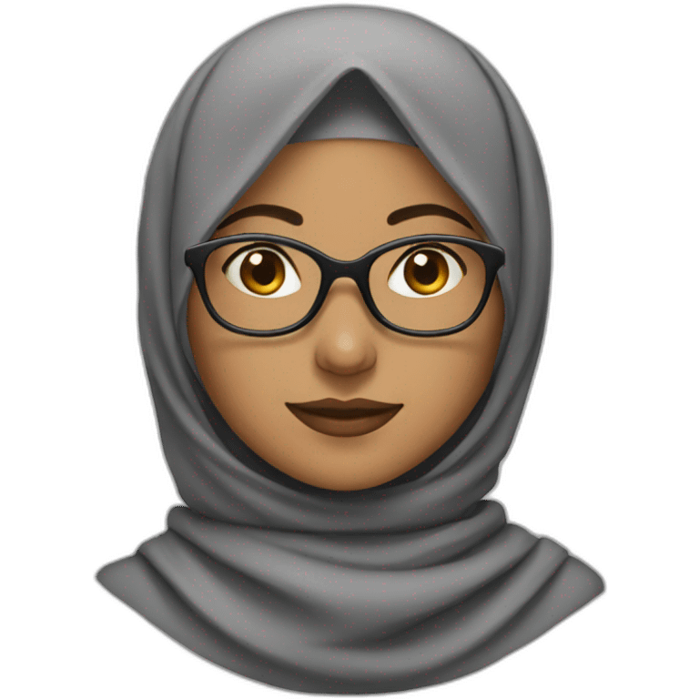 woman-wearing-hijab-and-glasses emoji