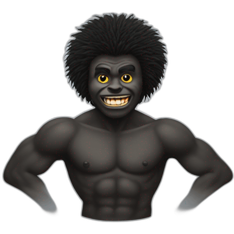 gollywog wrestling emoji