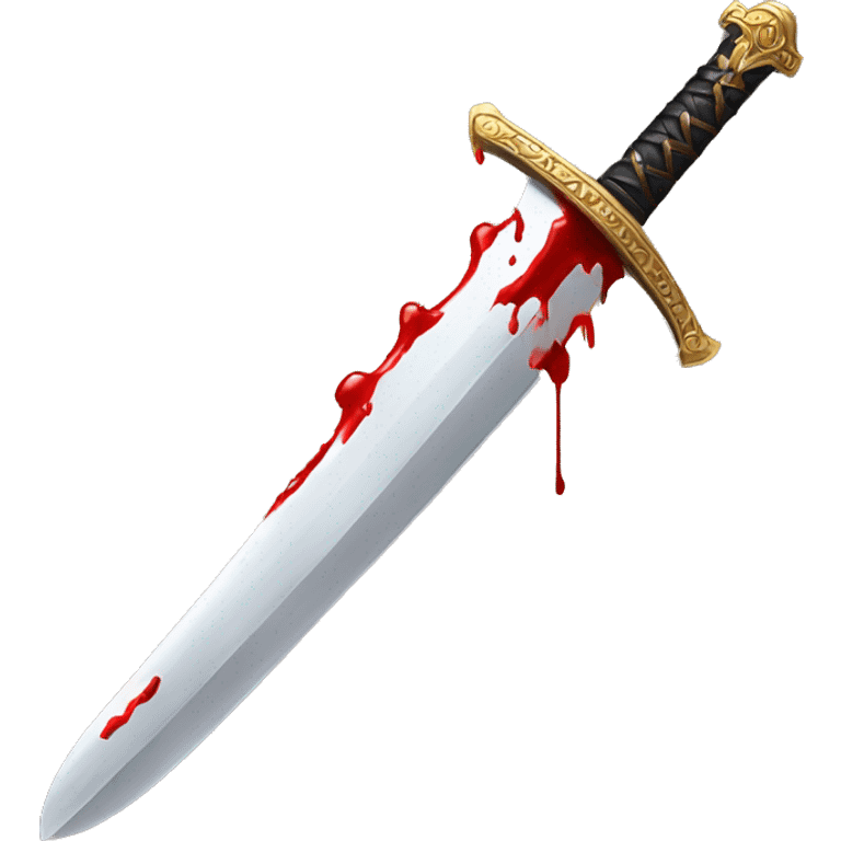 Bleeding sword emoji