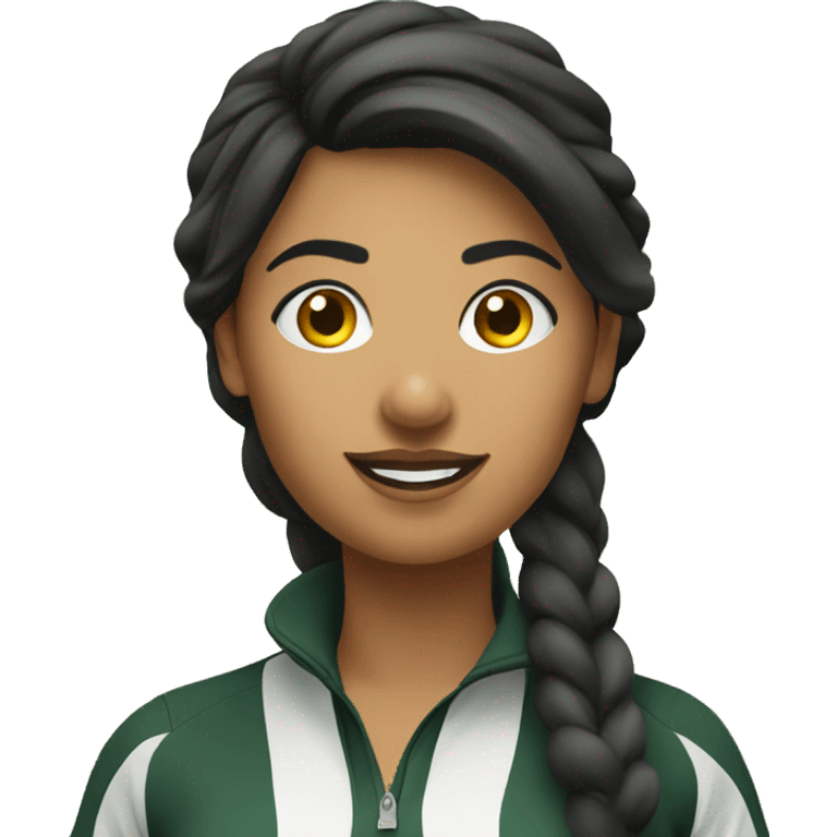 Latina golfer  emoji