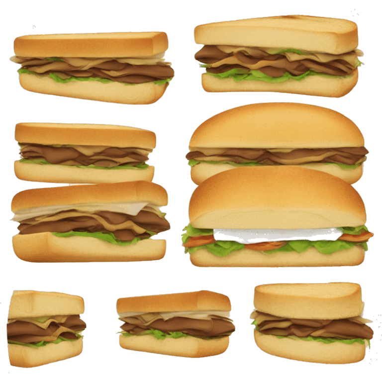 CACA sandwitch emoji