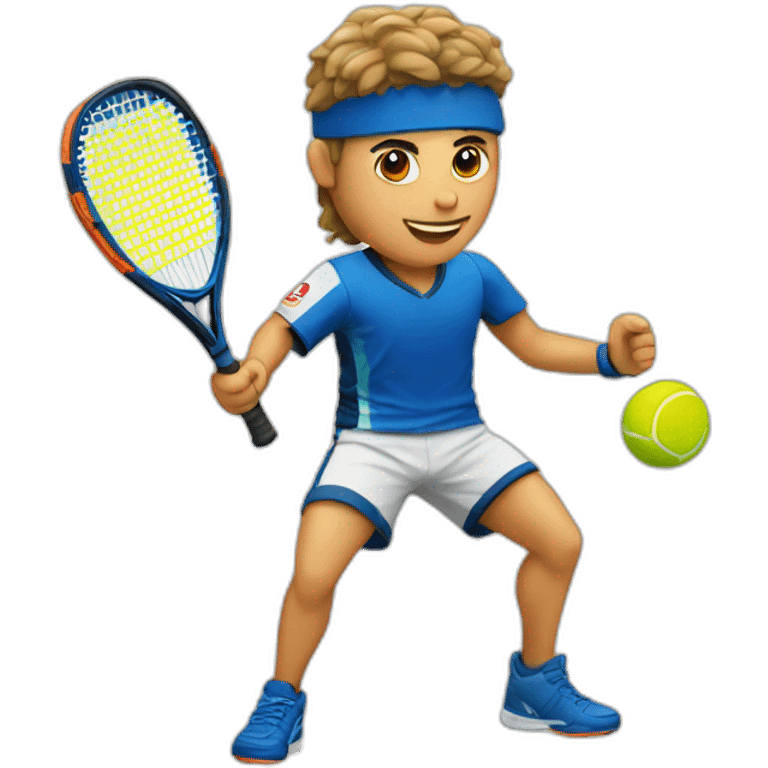 Padel player emoji