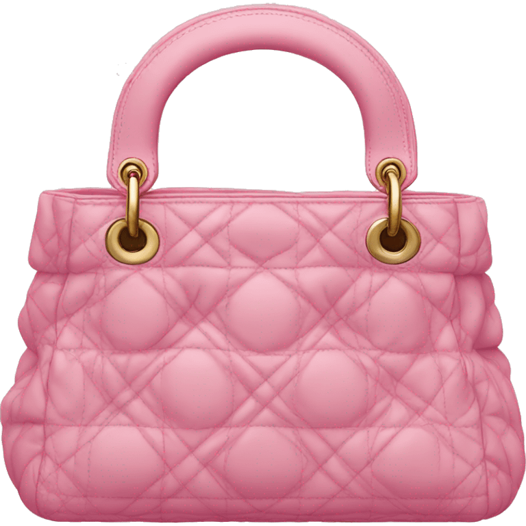 pink dior bag emoji