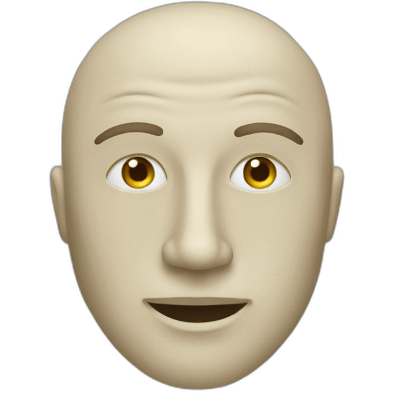 Un homme masqué emoji