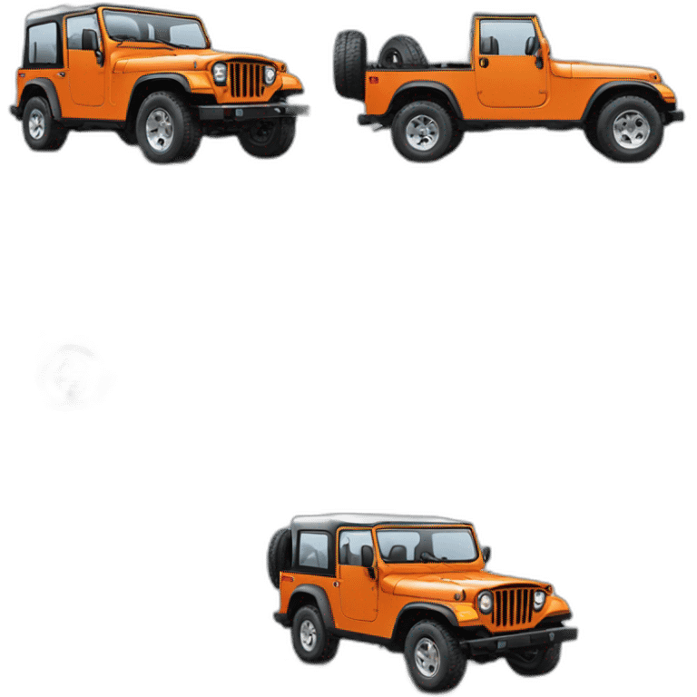 Mahindra Thar emoji