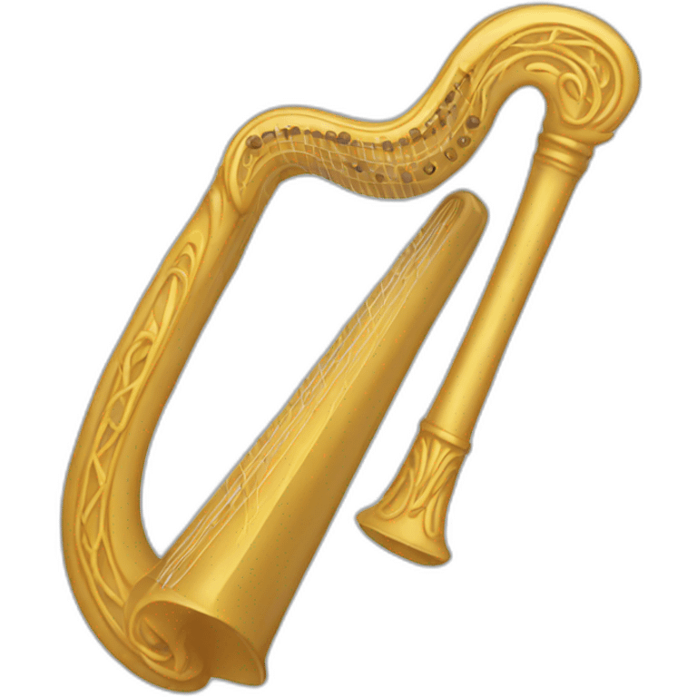 Harp emoji