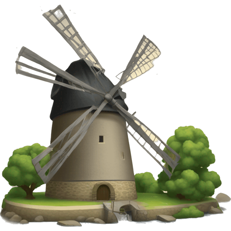 Moulin à vent emoji