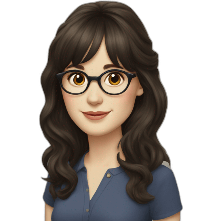 zooey deschanel emoji