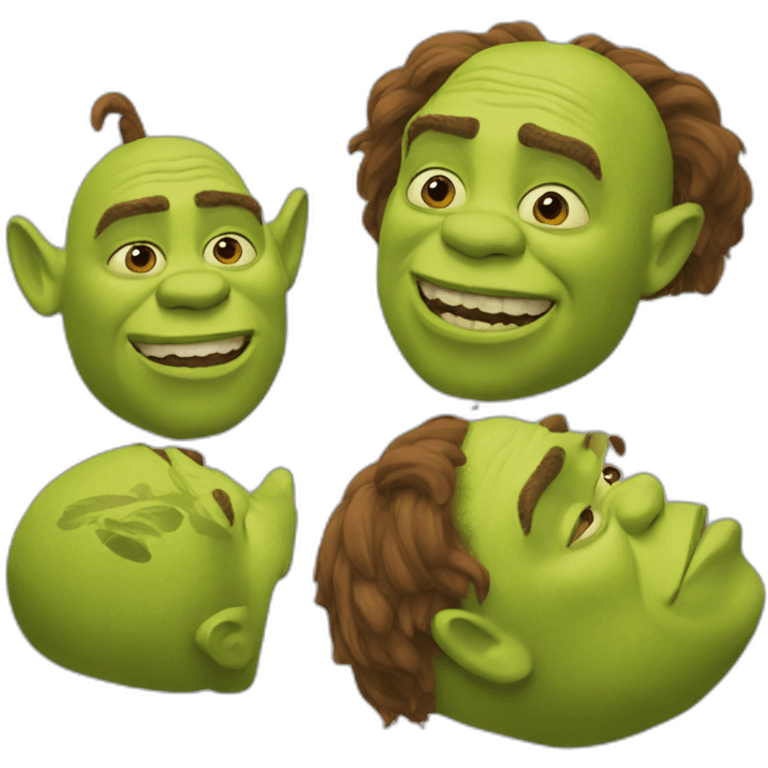 Hot shrek emoji