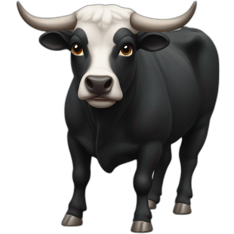 black pt bull emoji