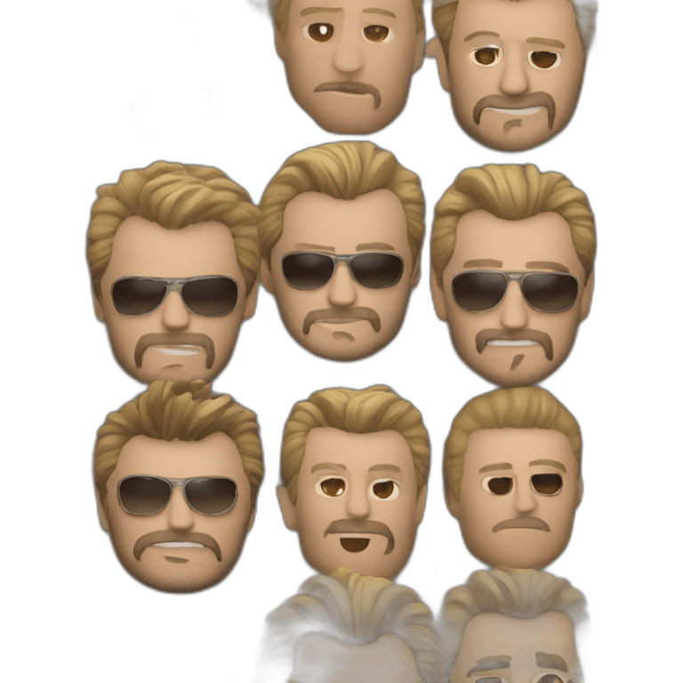 Johnny Hallyday emoji