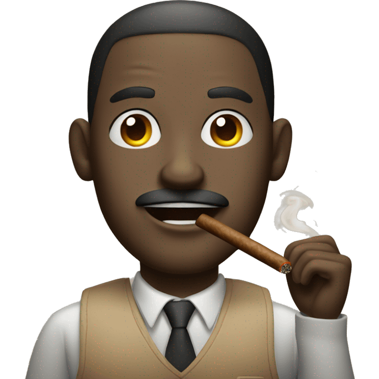 person with a cigar emoji