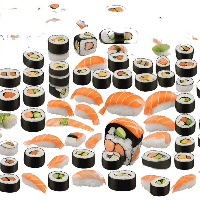 Sushi rolls emoji