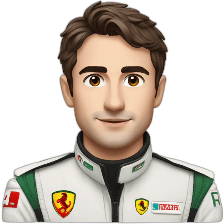 charles-leclerc-ferrari-f1-pilot emoji