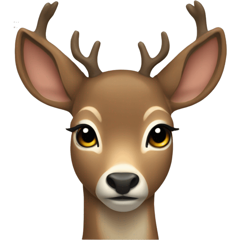 New Year's deer emoji