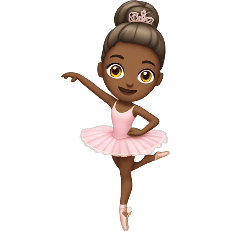 ballerina on pointe emoji