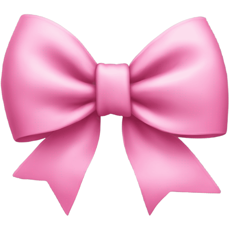 Pink bow emoji