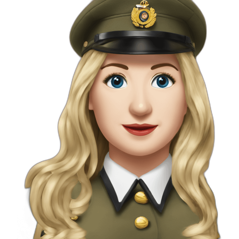 Bdsm Victoria Coren German ww2 uniform underwear model mash potato party emoji