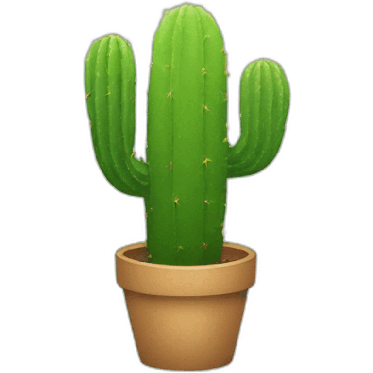 A cactus emoji