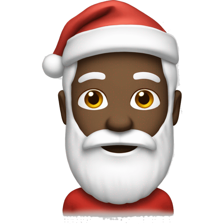 santa with white skin emoji