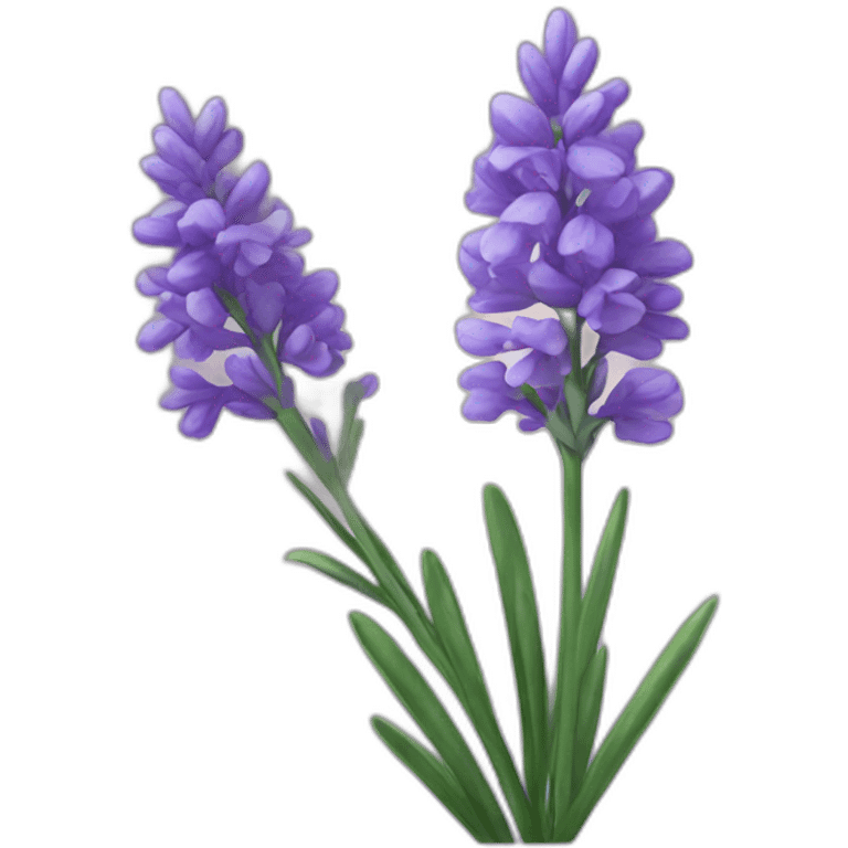 Lavander flower  emoji